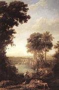 Claude Lorrain Landscape with the Finding of Moses sdfg china oil painting reproduction